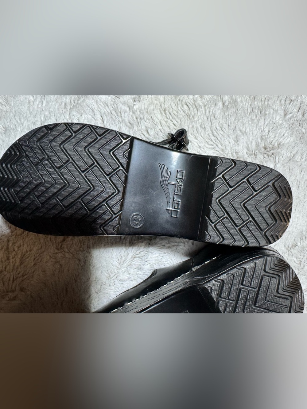 Dansko Kids Black Marcelle clog - Black - Picture 7 of 9